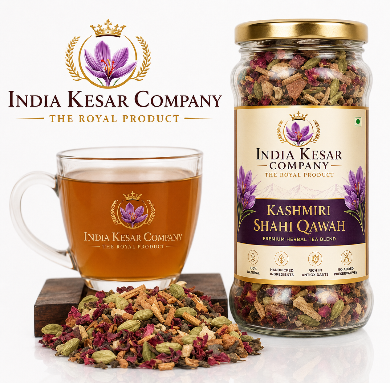 Royal Kashmiri Shahi Kahwa Tea